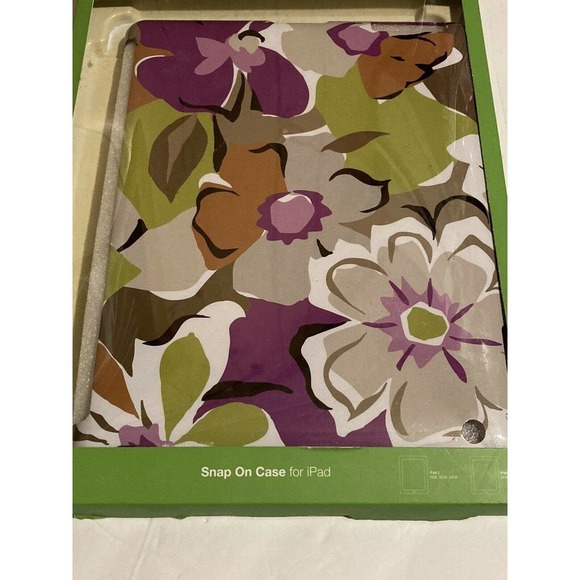 Vera Bradley Floral Snap On Case for iPAD2 & iPAD3 - Picture 2 of 3
